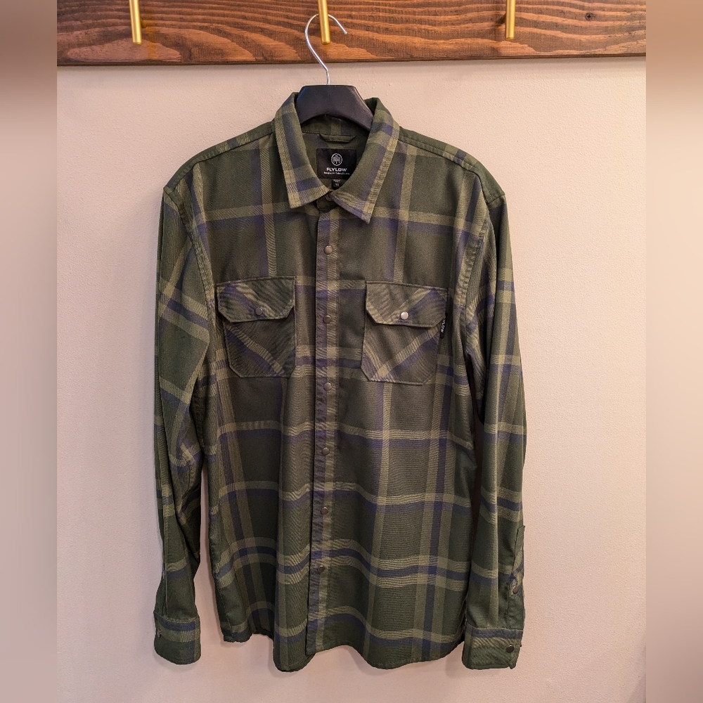 Men's flylow tech flannel